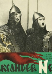 Aleksander Newski (1938) plakat
