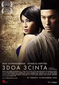 Plakat filmu 3 modlitwy, 3 miłości