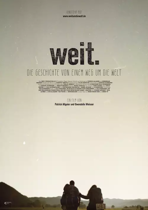 plakat filmu W dal. Stopem dookoła świata