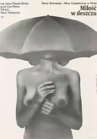 Plakat filmu Miłość w kroplach deszczu
