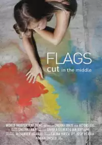 Plakat filmu Flags Cut in the Middle