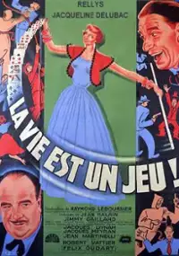 Plakat filmu Życie jest grą
