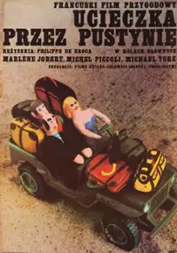 Plakat filmu Ucieczka przez pustynię