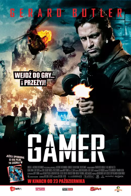 plakat filmu Gamer