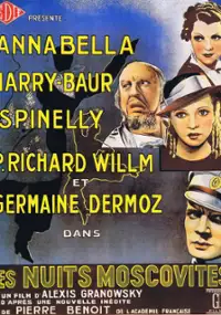 Plakat filmu Moskiewskie noce