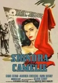 Plakat filmu Dama bez kamelii