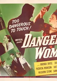 Plakat filmu Danger Woman