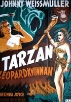 plakat filmu Tarzan i kobieta lampart