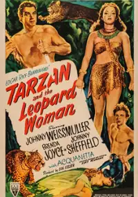 Plakat filmu Tarzan i kobieta lampart