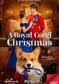 Plakat filmu Królewska Gwiazdka z corgim