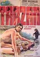 plakat filmu Tarzan i Amazonki