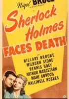 plakat filmu Sherlock Holmes twarzą w twarz ze śmiercią