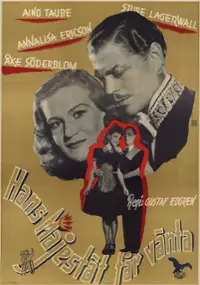 Plakat filmu Hans Majestät får vänta