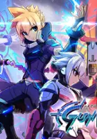 plakat gry Azure Striker Gunvolt 2