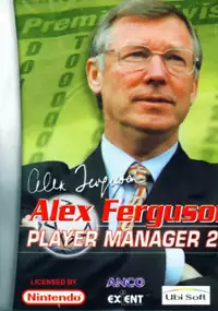 Plakat gry Alex Ferguson&#39;s Player Manager 2002