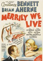 plakat filmu Merrily We Live