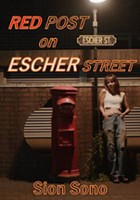 plakat filmu Czerwona skrzynka na ulicy Eschera