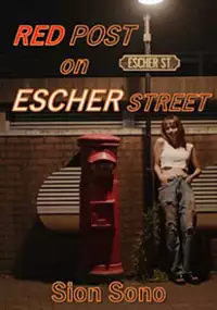 Plakat filmu Czerwona skrzynka na ulicy Eschera