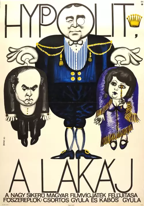 plakat filmu Hyppolit a lakáj