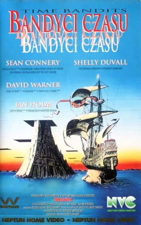 plakat filmu Bandyci czasu