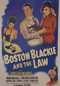 Plakat filmu Boston Blackie and the Law