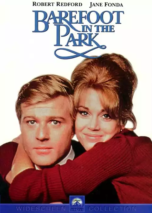 plakat filmu Boso w parku