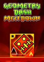 plakat gry Geometry Dash: Meltdown