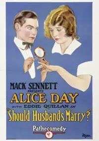 Plakat filmu Should Husbands Marry?
