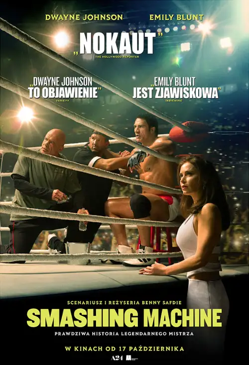 plakat filmu Smashing Machine