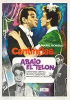 plakat filmu Abajo el tel&oacute;n
