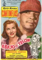 plakat filmu Abajo el tel&oacute;n