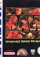 plakat gry WWF Raw