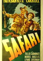 plakat filmu Safari