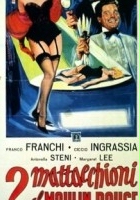 plakat filmu 2 mattacchioni al Moulin Rouge