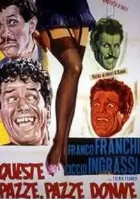 Plakat filmu Queste pazze pazze donne