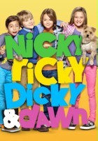 plakat serialu Nicky, Ricky, Dicky i Dawn