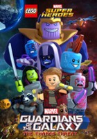 plakat filmu LEGO Marvel Super Bohaterowie: Strażnicy Galaktyki: Nikczemny plan Thanosa