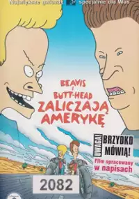 Plakat filmu Beavis i Butt-Head zaliczają Amerykę