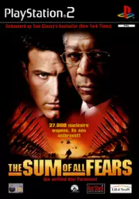 Plakat gry The Sum of All Fears