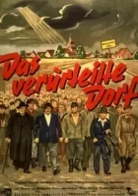 Plakat filmu Skazana wioska