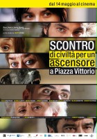 plakat filmu Spór obywatelski o windę na placu Vittorio