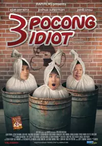 Plakat filmu 3 pocong idiot