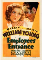 plakat filmu Employees' Entrance