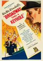 plakat filmu Broadway przez dziurkę od klucza