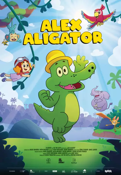 plakat filmu Alex Aligator