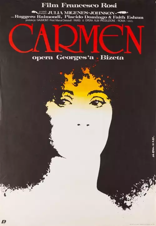 plakat filmu Carmen