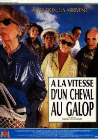 Plakat filmu À la vitesse d'un cheval au galop