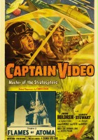 plakat filmu Captain Video, Master of the Stratosphere