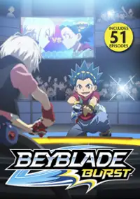 Plakat serialu Beyblade Burst