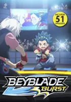 plakat serialu Beyblade Burst
